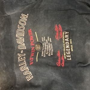 A Harley-Davidson bomber jacket